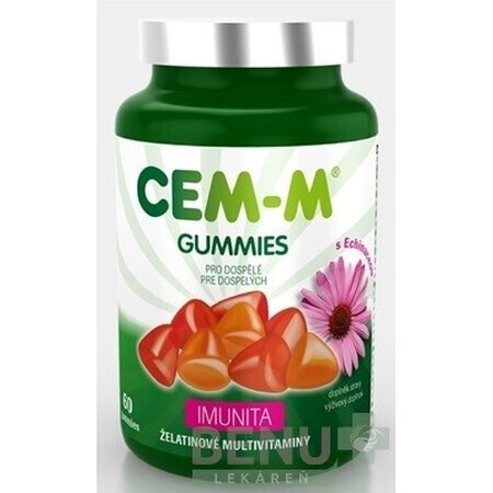 CEM-M GUMMIES IMUNITA 1×60 buc, multivitamine