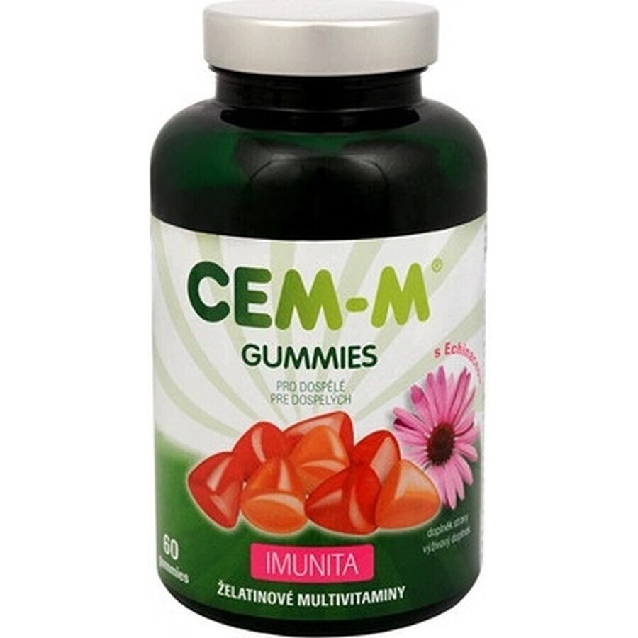 CEM-M GUMMIES IMUNITA 1×60 buc, multivitamine