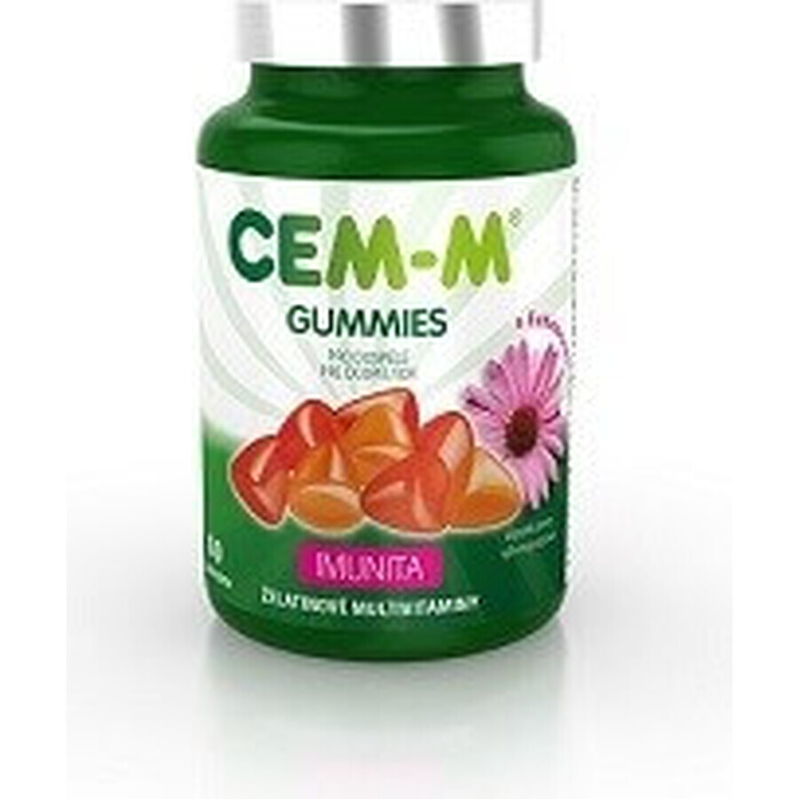 CEM-M GUMMIES IMUNITA 1×60 buc, multivitamine