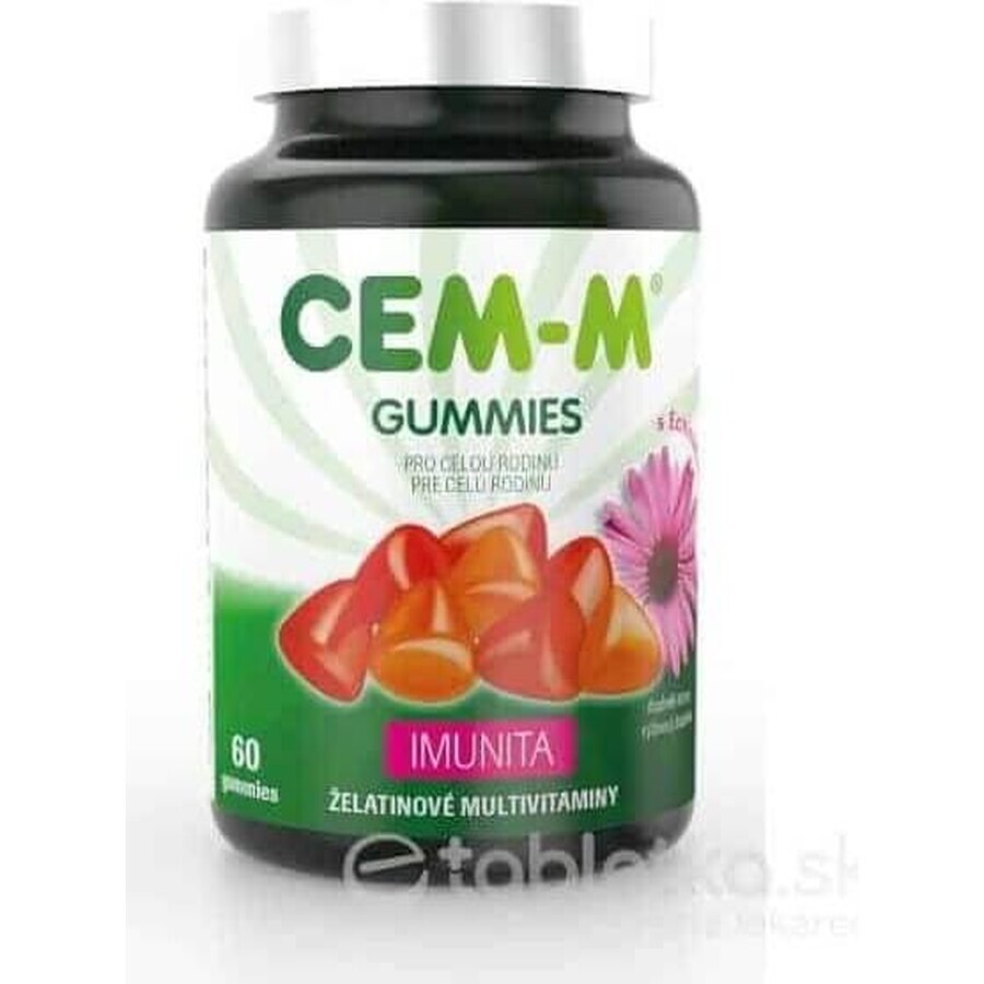 CEM-M GUMMIES IMUNITA 1×60 buc, multivitamine