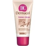 DERMACOL Cremă colorată 2in1 nuanță: NATURAL 1×30 ml, cremă colorantă 2in1