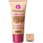 DERMACOL Cremă colorată 2in1 nuanță: NATURAL 1×30 ml, cremă colorantă 2in1