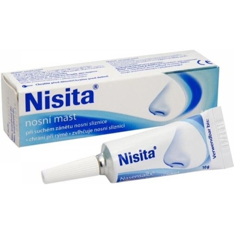 Nisita pomada nasal 1×10 g, pomada nasal