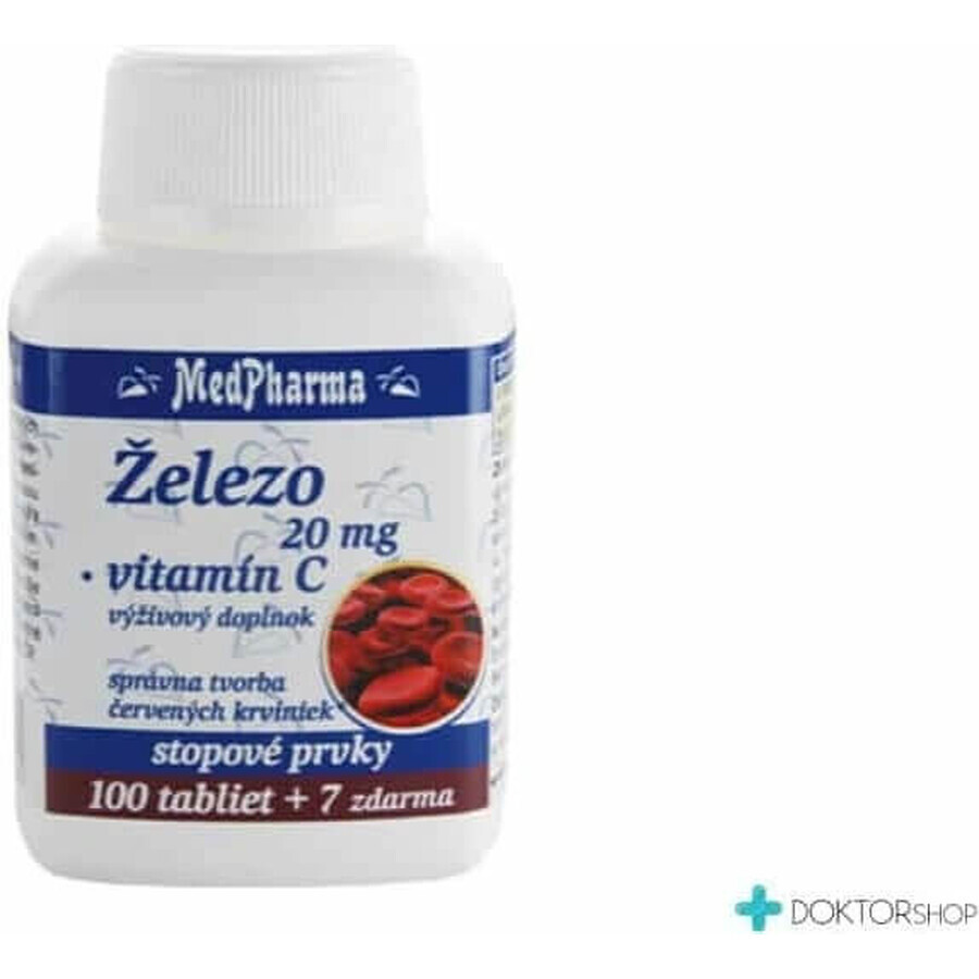 MedPharma FIER 20MG + Vit. C 1×37 tbl, fier