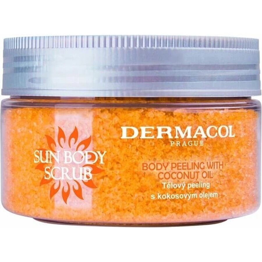 Dermacol SUN exfoliante corporal 1×200 g, exfoliante corporal