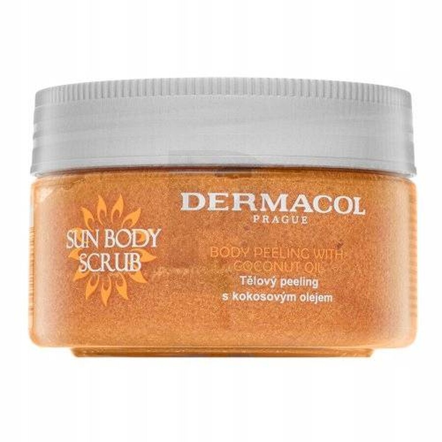 Dermacol SUN exfoliante corporal 1×200 g, exfoliante corporal