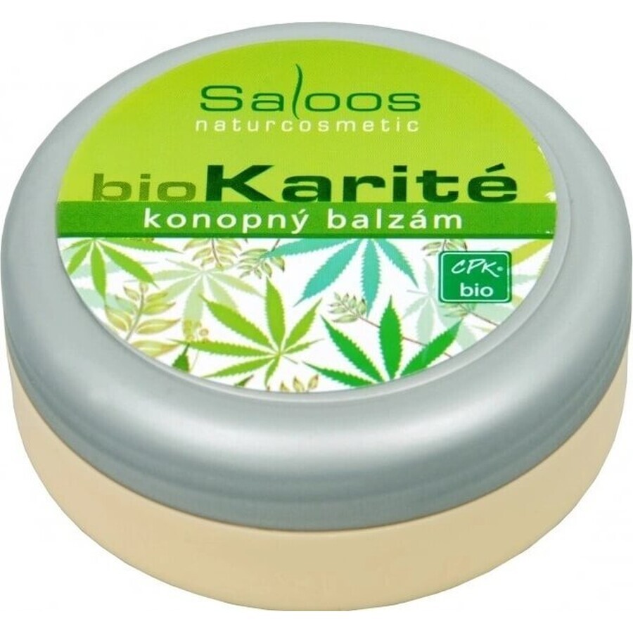 Saloos unt de shea, unt de shea KONOPE 1×50 ml, pentru piele delicată și sensibilă