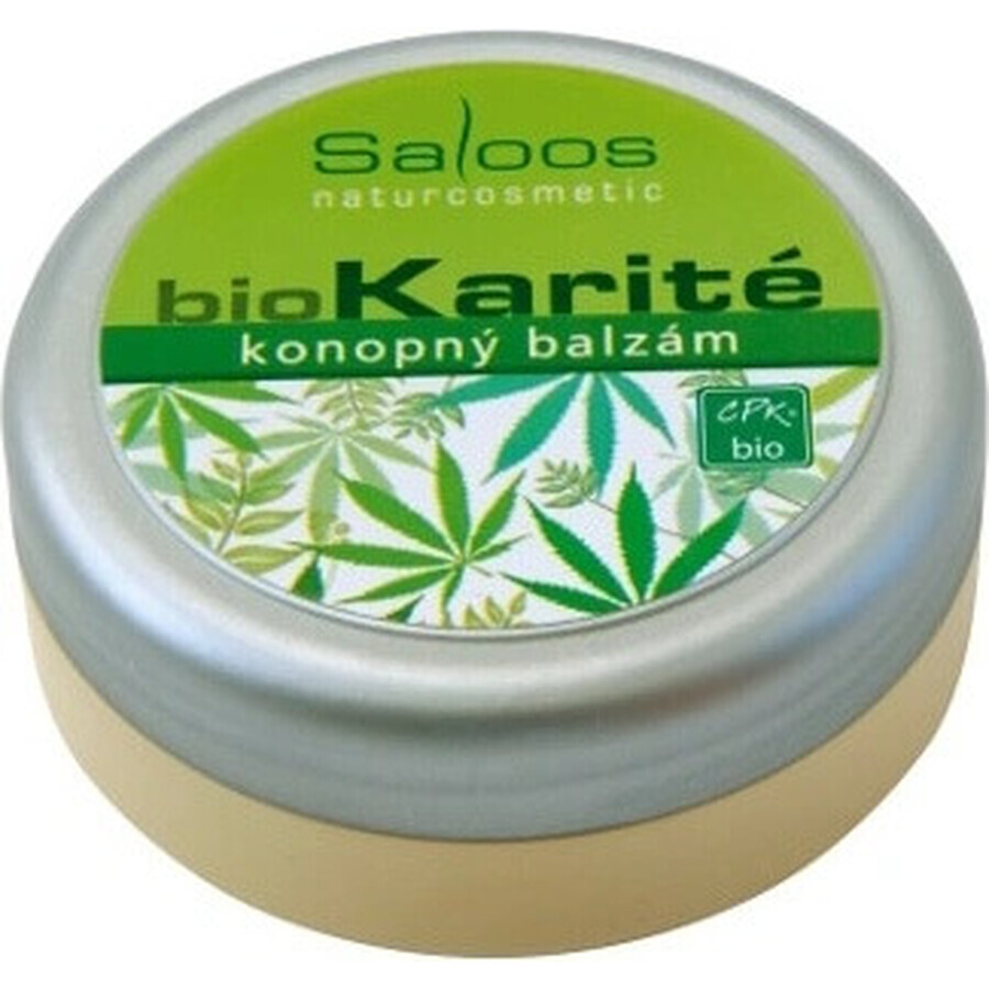 Saloos unt de shea, unt de shea KONOPE 1×50 ml, pentru piele delicată și sensibilă