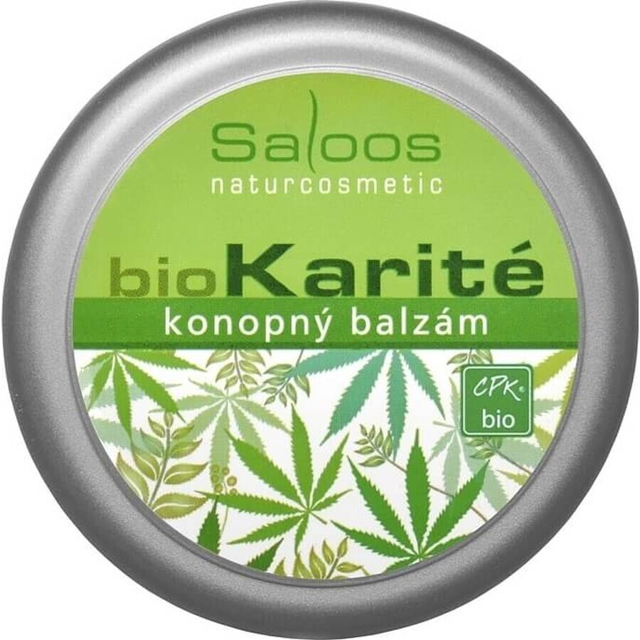 Saloos unt de shea, unt de shea KONOPE 1×50 ml, pentru piele delicată și sensibilă