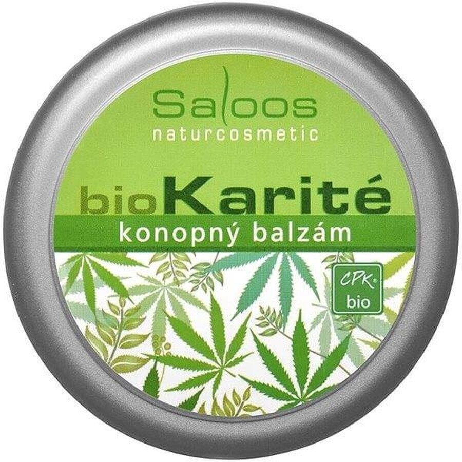 Saloos unt de shea, unt de shea KONOPE 1×50 ml, pentru piele delicată și sensibilă