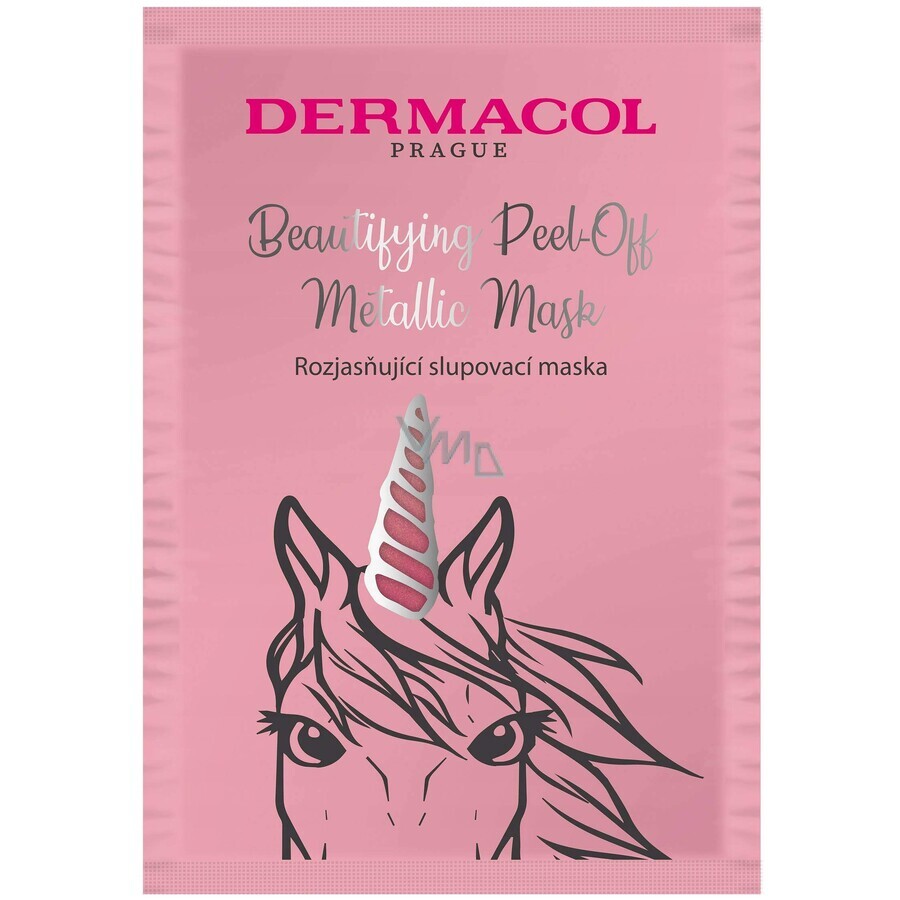 Dermacol Brightening Exfoliating Mask 1×15 ml, mască