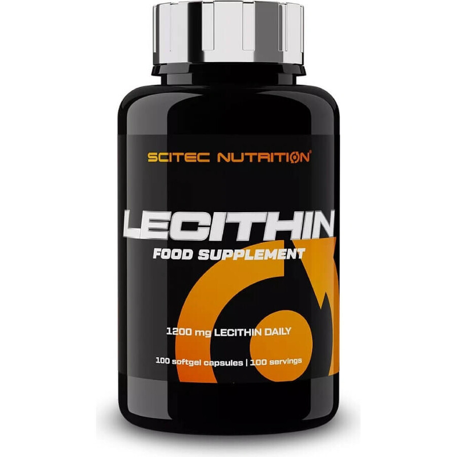 Scitec Nutrition Lecitină 1×100 cps, supliment alimentar