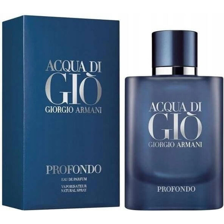 Armani Acqua Digio Profondo Edp 125ml 1×125 ml 1×125 ml, eau de parfum