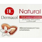 DERMACOL NATURAL Cremă de noapte cu migdale 1×50 ml, cremă de noapte