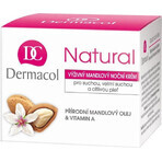 DERMACOL NATURAL Cremă de noapte cu migdale 1×50 ml, cremă de noapte