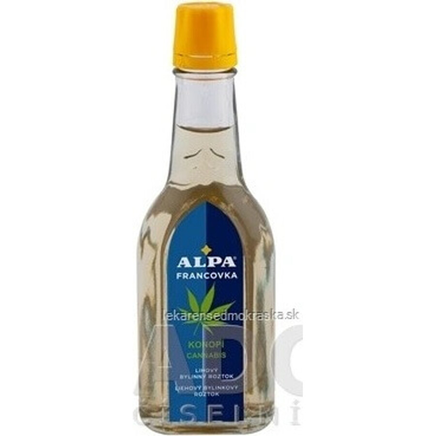 ALPA FRANCOVKA KONOPE/CANNABIS 1×60 ml, solution alcoolique à base de plantes