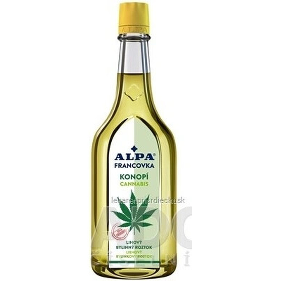 ALPA FRANCOVKA KONOPE/CANNABIS 1×60 ml, solution alcoolique à base de plantes