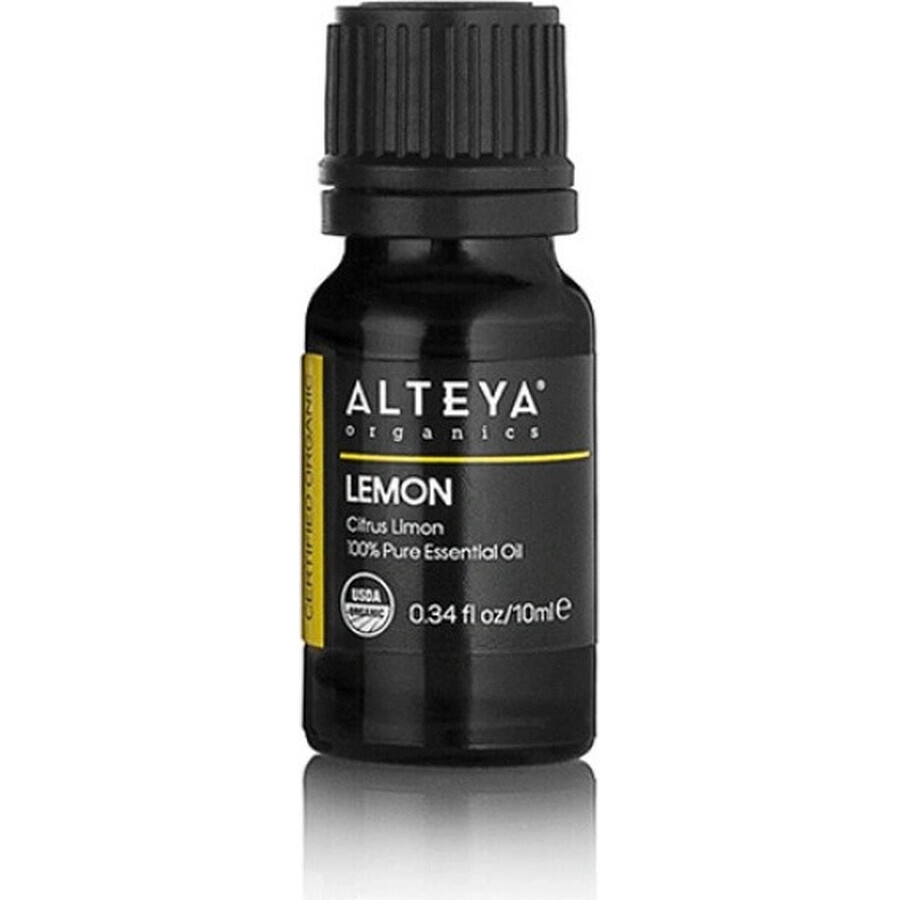 Alteya Organics Ulei de lămâie 1×10 ml, ulei esențial