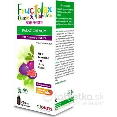 Fructolax Frutta e Fibre SIRUP 1×250 ml, sciroppo