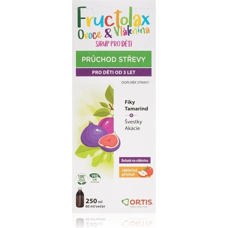 Fructolax Frutta e Fibre SIRUP 1×250 ml, sciroppo