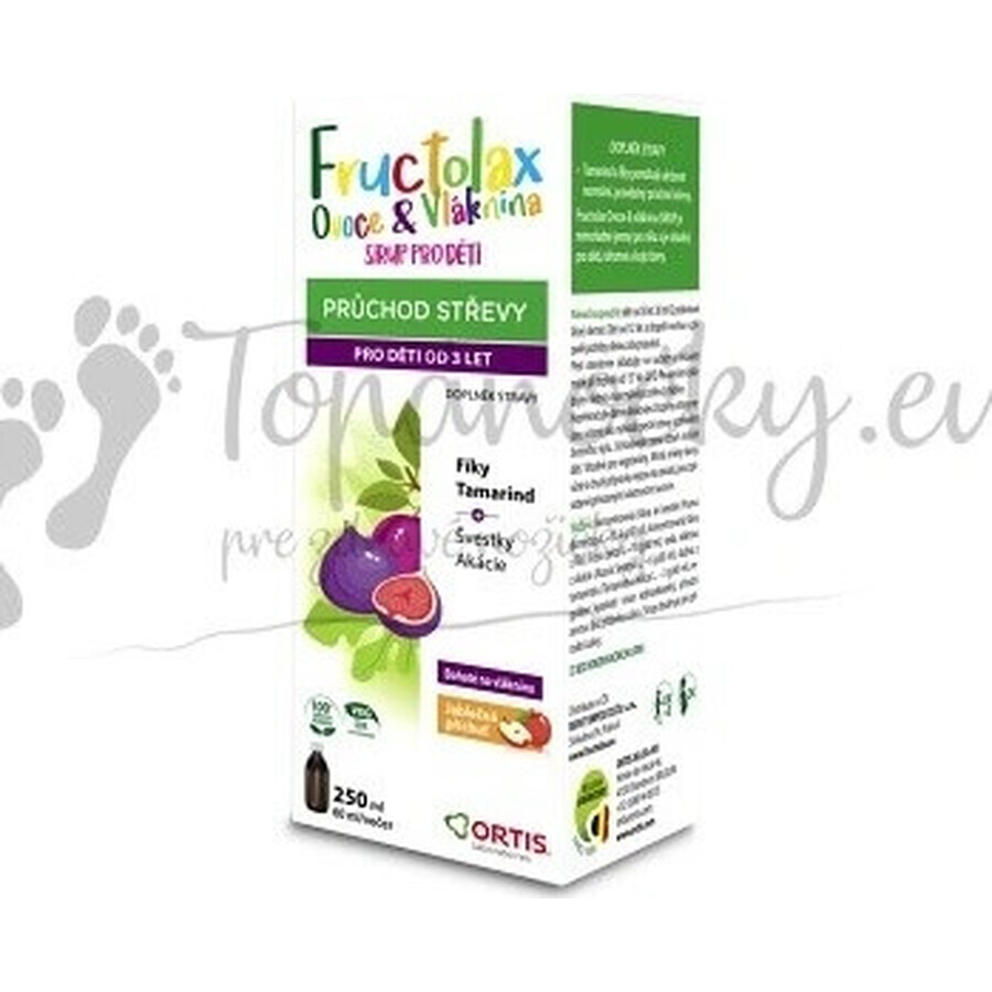 Fructolax Frutta e Fibre SIRUP 1×250 ml, sciroppo