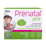 Set Prenatal Uno, 30 capsule + 30 capsule + Prenatal DHA, 30 capsule + sticlă gratuită