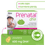 Set Prenatal Uno, 30 capsule + 30 capsule + Prenatal DHA, 30 capsule + sticlă gratuită