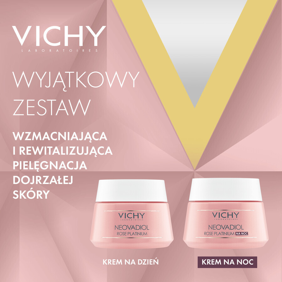 Set Vichy Neovadiol Rose Platinium, cremă de zi, 50 ml + cremă de noapte, 50 ml