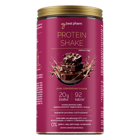 MyBestProteinSHAKE, saveur brownie au chocolat, 450 g