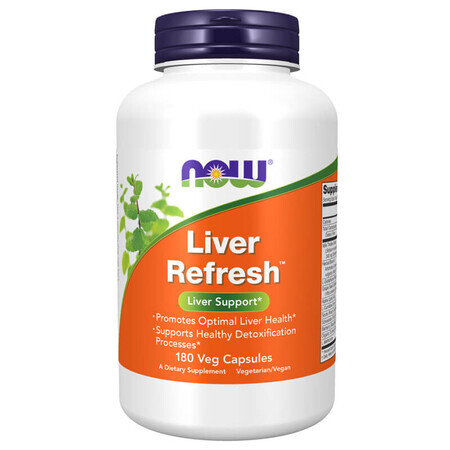 Now Foods Liver Refresh, 180 gélules végétaliennes