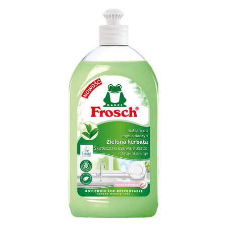 Frosch dishwashing lotion, green tea, 500 ml