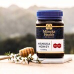 Set cadou Manuka Health, miere Manuka MGO 250+, 500 g + lingură de lemn gratuit