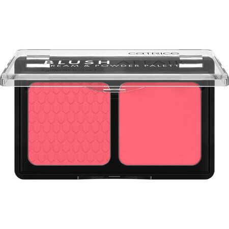 Catrice Blush Affair Cream & Powder Palette, blush, Stunning Strawberry, 010, 6 g