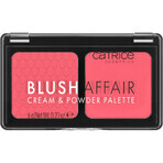 Catrice Blush Affair Cream & Powder Palette, blush, Stunning Strawberry, 010, 6 g