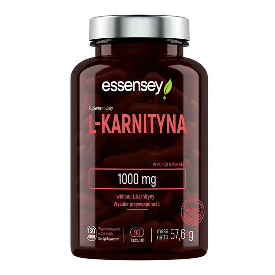 Essensey L-carnitină, 90 capsule