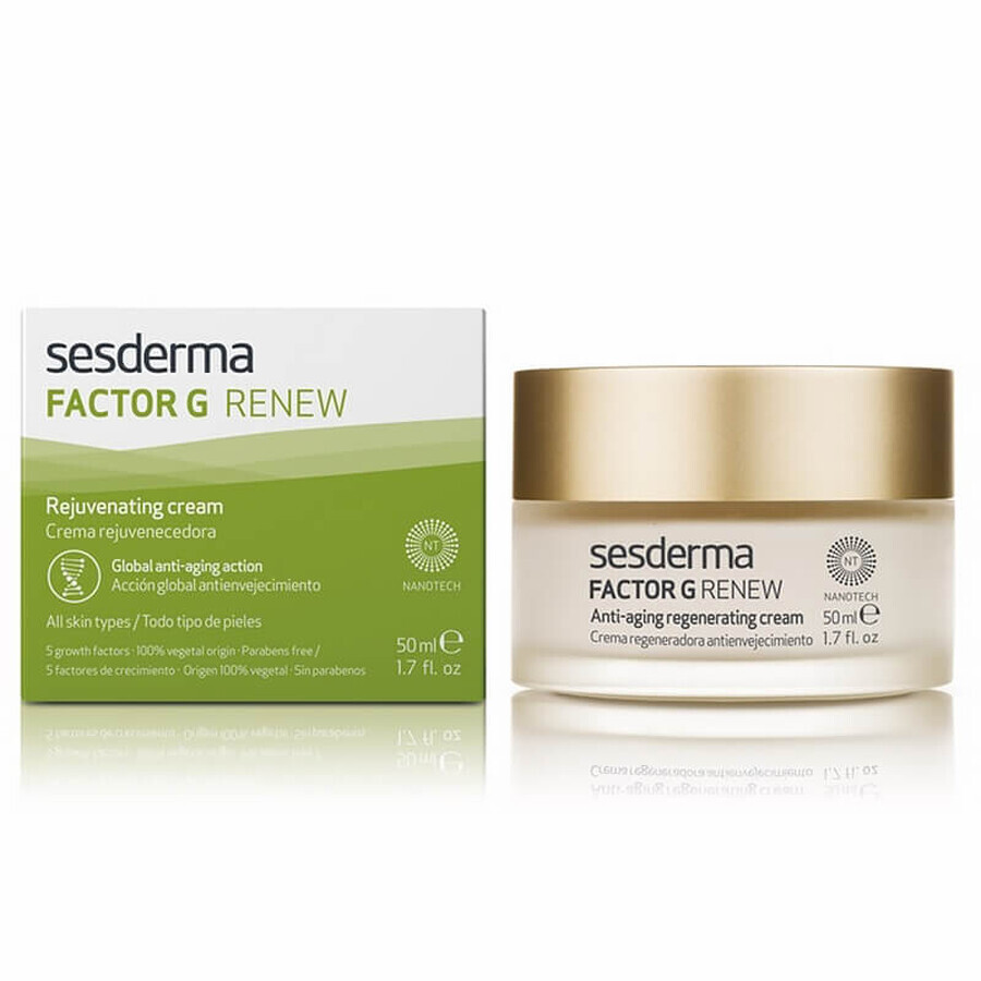 Set Sesderma Daeses, cremă de lifting pentru față și corp, 50 ml + Factor G Renew, cremă de față, 50 ml