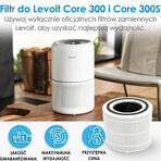 Levoit, filtru hepa pentru purificatorul de aer Core 300 și 300S, 1 buc