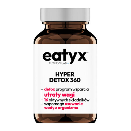 OSHEE Eatyx Futuryx Lab Hyper Detox 360, 60 capsule SHORT DATE