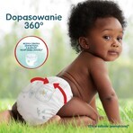 Pampers Harmonie Pants, scutece, mărimea 5, 12-17 kg, 144 bucăți AMBALAJ DEFECTAT