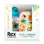 Set Rex London, boîte à déjeuner + boîte métal, animaux sauvages