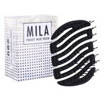 Sister Young Mila, mini hairbrush for bag or backpack, black, 1 pc