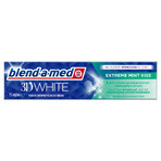 Pasta de dientes Blend-a-med 3D White, Extreme Mint Kiss, 75 ml SHORT DATE