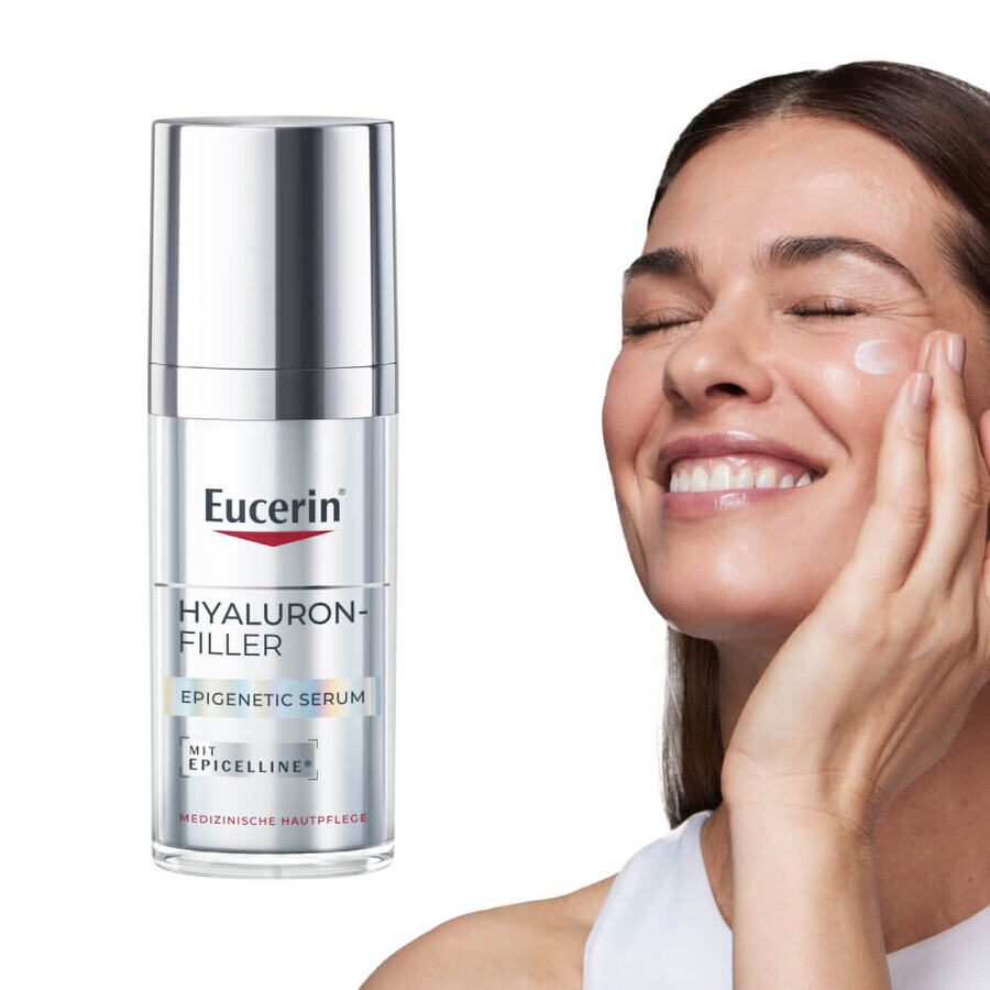 Eucerin Hyaluron-Filler Epigenetic Serum, siero antietà, 30 ml