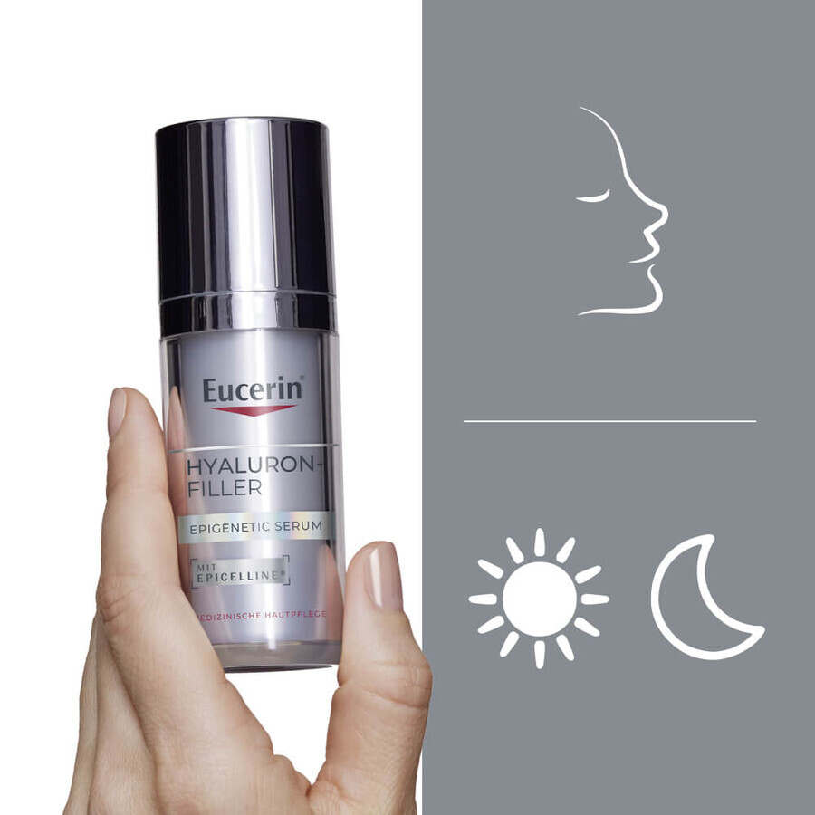 Eucerin Hyaluron-Filler Epigenetic Serum, siero antietà, 30 ml