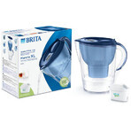 Brita Marella, carafe avec filtre XL 3,5 l, bleu + filtre Maxtra Pro Pure Performance, 1 pc