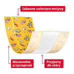 Set Leukoplast Kids, bandages for children, waterproof, 6 cm x 1 m, 2 pieces