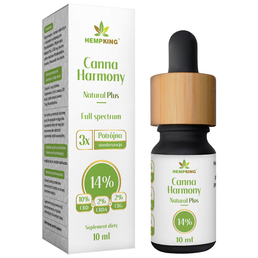 HempKing Canna Harmony 14%, Tropfen, 10 ml