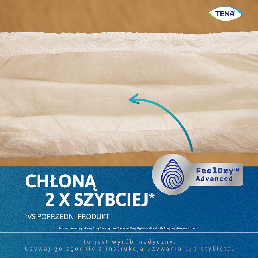 Tena Pants ProSkin, chiloți absorbanți, mărimea XL, 120-160 cm, Super, 12 bucăți