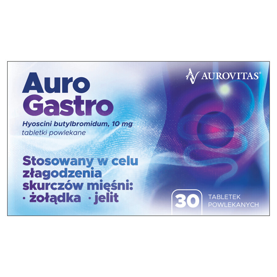 AuroGastro 10 mg, 30 filmomhulde tabletten