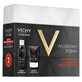 Set de bărbierit Vichy Homme Sensi, spumă de bărbierit bl&#226;ndă anti-iritantă, 200 ml + balsam aftershave calmant pentru piele sensibilă, 50 ml